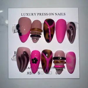 Size Large Handmade Acrylic PressOn Nails