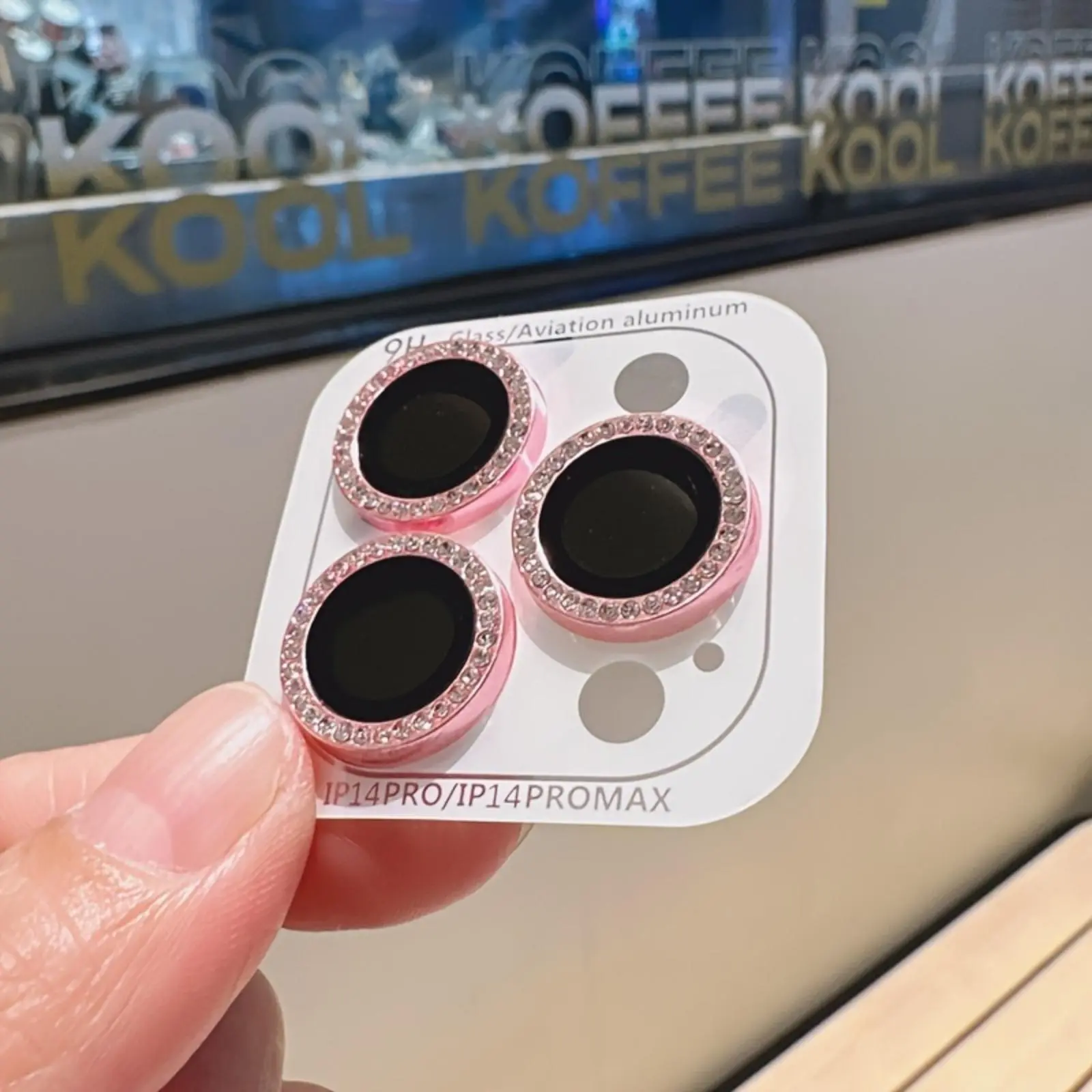 Rhinestone Decor Camera Lens Protector, 1 Set Phone Lens Protective Film, Phone Accessories Compatible with iPhone 16/15/14/13/12/11 Pro Max, Lens Cover, Protection