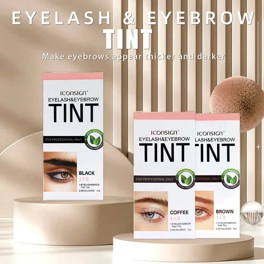 2 In 1 Eyebrow Gel Lash Lift And Tint Kit Professional Semi-Permanent Waterproof Eyebrow Kit