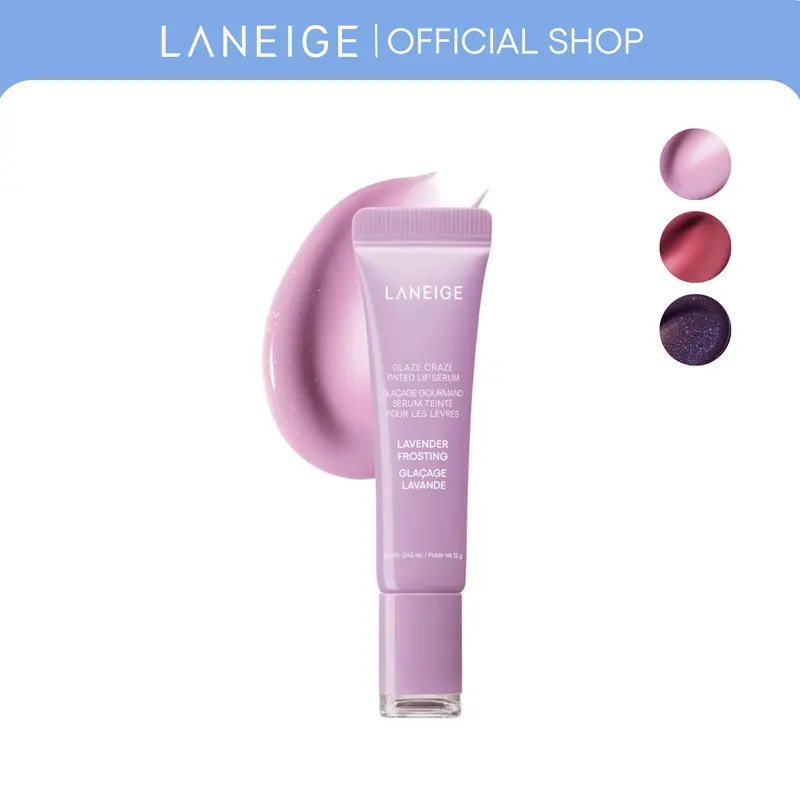 Laneige Glaze Craze Tinted Lip Serum Extension, Cool-Toned Shades, Limited Edition
