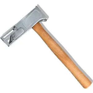 Magnetic Heavy Duty Roof Axe with Real Wood Handle, Efficient Roofing Tool, Magnetic Hammer for Quick Nailing, Multifunctional Roofing Hammer, Hardware