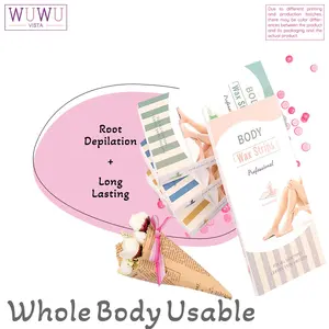 Facial Wax Strips, 20pcs/set Quick & Effective Wax Strips for Face, Eyebrows, Upper Lip, Cheeks, Hair Removal Kit for All Skin Types