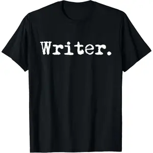 100% Cotton Writer Funny Writing Book Author Novelist Gift Christmas T-Shirt