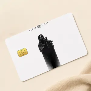 Gothic Ritual Card Skin, Sleep Token Premium Sticker for Worship Fans