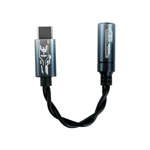 Harmonic Empire Long Zhong Dui USB-C to 3.5mm Audio Adapter Accessories for Android, HiFi DAC Dongle with KT02F20 Chip, 24Bit/192kHz Support, Manufacturer Warranty Included, Manufacturer Warrenty