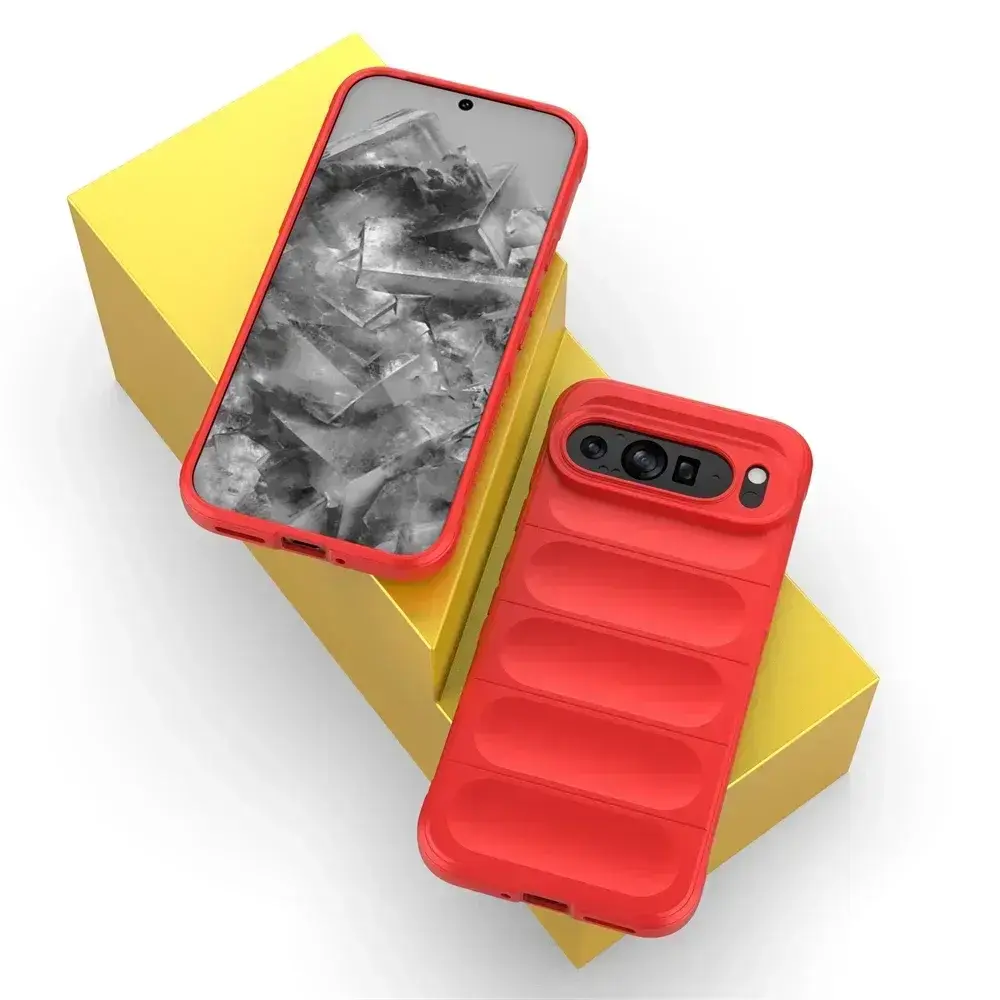 Luxury Color Liquid Silicone Matte Phone Case for Google Pixel 9A 9 8 8A 7 7A 6 A Pro XL Skin Feel Shockproof Protect Soft Cover