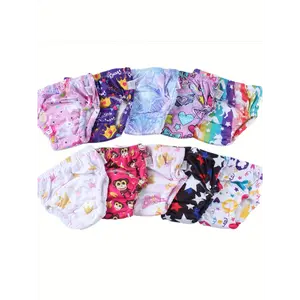 6pcs of Children'S Training Pants, Training Babies How to Use The Toilet, Washable And Reusable, Baby'S Underwear, Baby'S Gift