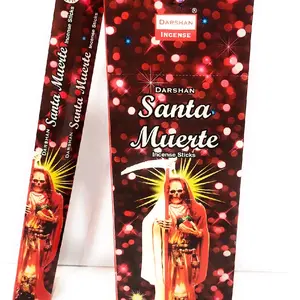 Santa Muerte Incense Whole Box 120 sticks total handmade with very pleasant fresh fragrance aromatherapy