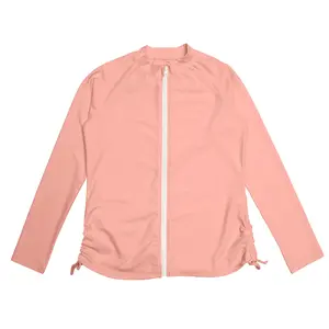 Women's Long Sleeve Rash Guard - "Blush"