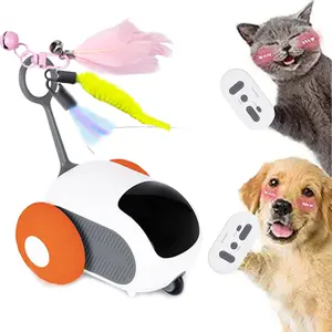 Four angels-Smart Cat Toy Vehicle, Motion Activated Rolling Car, Engaging Play for Cats of All Ages cat  accessories automatic  cat  toy cat  toys  indoor  cats-MPPC
