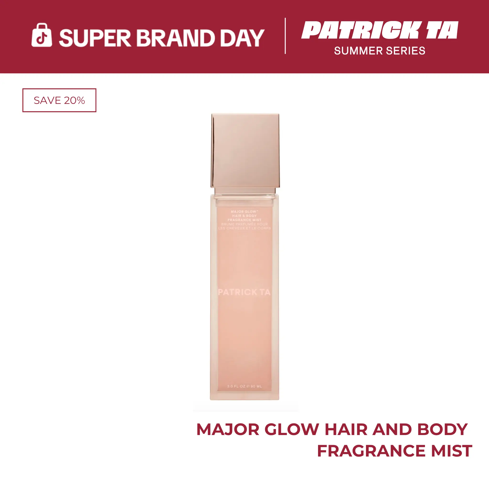 Major Glow Hair And Body Fragrance Mist