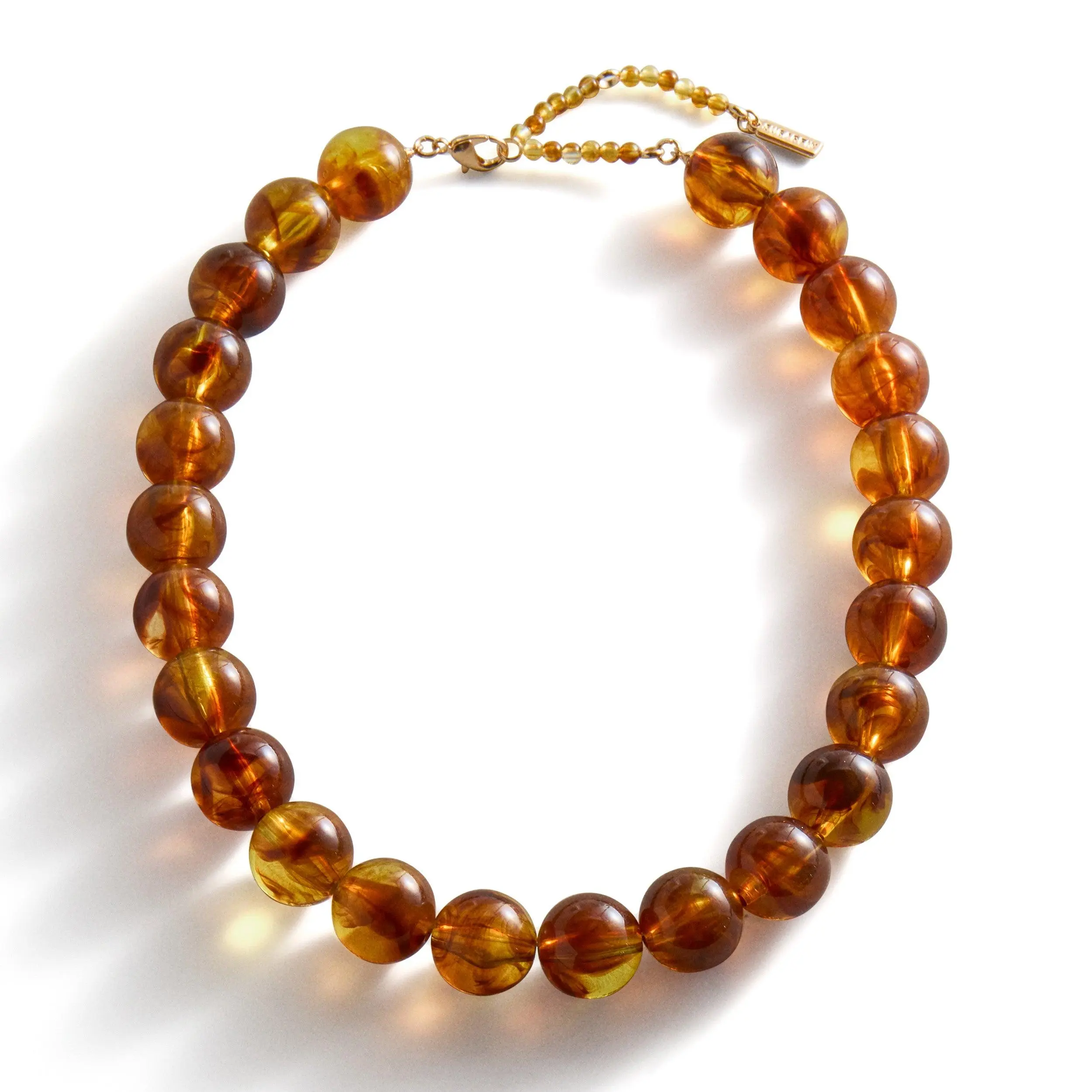 SUGARFIX by BaubleBar 18mm Beaded Necklace - Amber