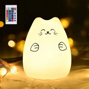 Cute Night Lights for ,  Christmas Birthday Gifts for 3-12 Year Old Girls Teen,    Night Light for , Remote and Tap Control