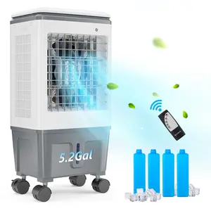 [TOP RATED - FLASH SALE] ROVSUN 5.2 Gal Portable Evaporative Air Cooler with Remote Control