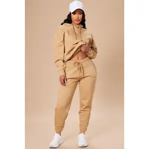 Stole Your Boyfriend's Oversized Jogger - Nude