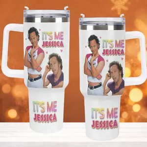[MADE IN US] Its Me Jessica Tumbler, Hot Chick 2000s Movie Coffee Cup, Water Bottle,Nostalgic Y2K Pop Culture, The Hot Chick Meme Tumbler, Y2K Movie Meme Gift, Sarcastic Gag Gift For Friends, Summervibes