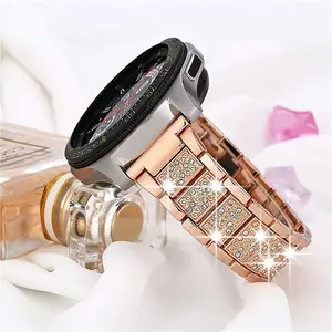 20mm 22mm Women Strap For Samsung Galaxy Watch 3 4 5 6 7 Classic 43mm 47mm Band For Huawei Watch GT 5 4 3 2,For Huami Amazfit Bip 5 GTR GTS 4/3/3pro/2/2e,For Xiaomi Watch S 4 3 2 Pro Color/Color 2 Accessories