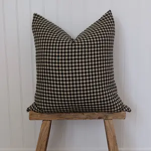 Jett Gingham Pillow Cover