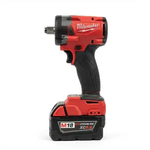 Milwaukee M18 FIW212 18V 1/2-Inch High Torque Cordless Impact Wrench - 300Nm Torque Output, Friction Ring Design, 2026 Battery Charger Included, for Auto Repairs, Cordless Power Drill Accessory, Cars Accessories,summervibes