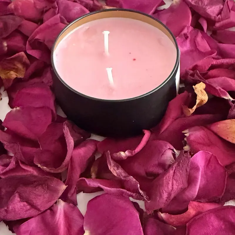 Rose  candel