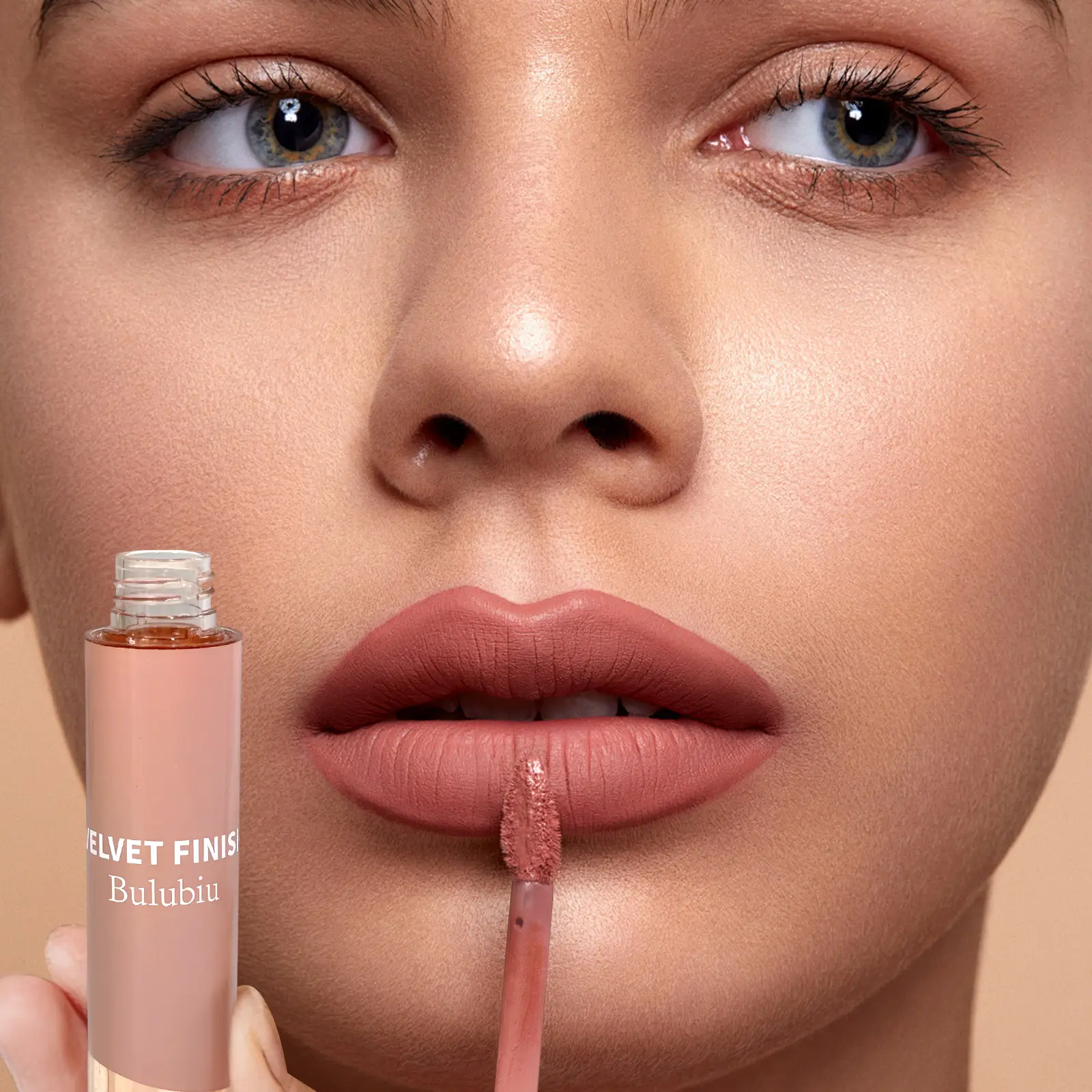 6-Color Liquid Matte Lip Glaze Stick Cosmetic - 24-Hour Long-Wearing, Transfer-Proof, Non-Staining, Smooth-Gliding, Glossy Lips, for Adults, Dark Skin Makeup, All Skin Types Product