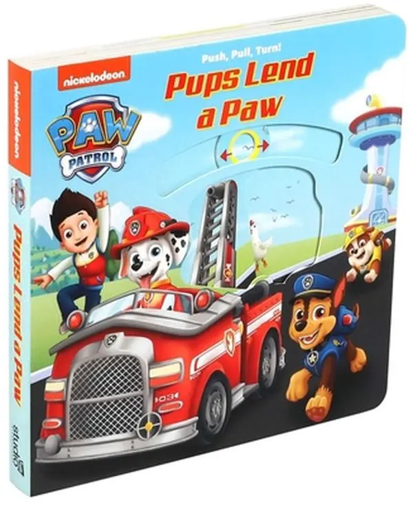 USED-Nickelodeon Paw Patrol: Pups Lend a Paw by Editors of Studio Fun International (Board book)