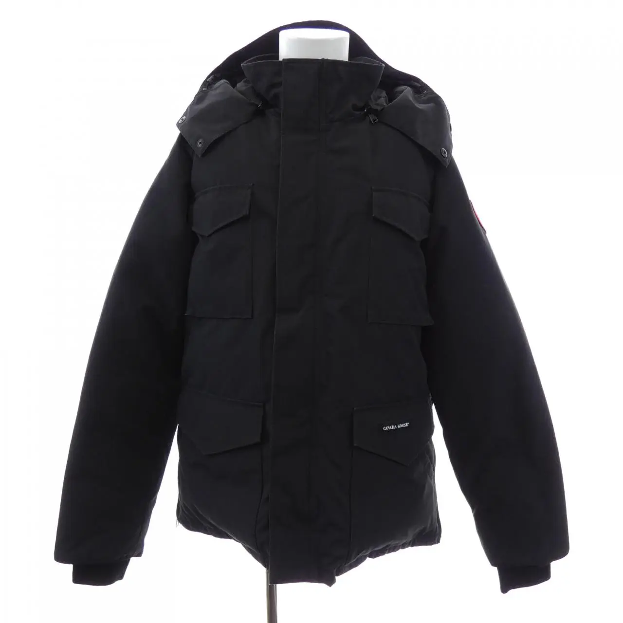 Pre-owned Canada Goose Nylon Small Leather Goods Constable Down Jacket