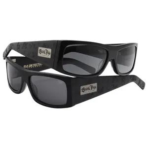 Flys Detector 2 Unisex Tattoo Edition Sunglasses with Laser Cut Tattoo Design