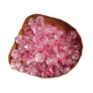 10mm Gradient Translucent Glass Beads – DIY Jewelry Making for Bracelets & Necklaces | Loose Spacer Beads