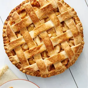 Andy Anand Fresh-Baked Apple Pie, 10-Inch, 4.5 lb – Classic American Dessert, Real Apples, Cinnamon & Flaky Crust, Birthday & Holiday Gift