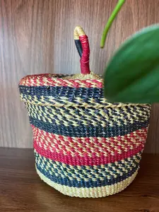 Afua Lidded Basket