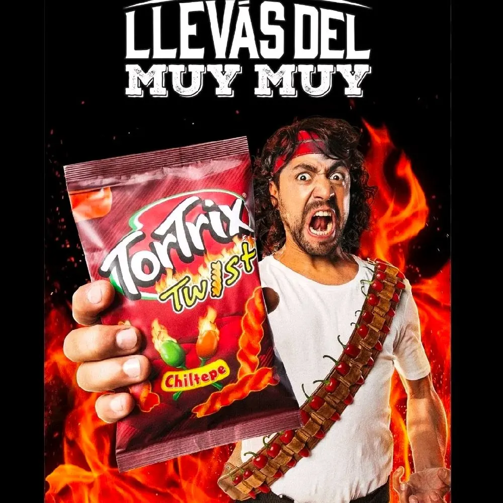 6 Tortrix CHILTEPE Autentic Flavor of Guatemala 35gr c/u - Deliciosos Tortilla Chips with Barbecue Taste - Perfect for Any Dip - Irresistible Crunchy and Savory Snack