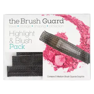 Highlight & Blush Pack Graphite-The Brush Guards-Makeup & Art Brush Shaping & Storage