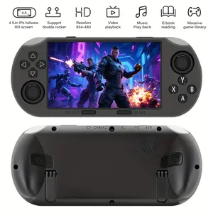 SF3000 handheld retro game console, Rechargeable portable console, 4.5-inch 854*480 IPS screen, 3000mAh battery, portable video player, with retro gaming and multimedia functions - ideal for Thanksgiving/Black Friday/Christmas birthday gifts