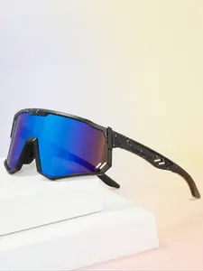 Men's Outdoor Cycling Sports Skiing Glasses, Fashionable Integrated Design, Stylish Protective Eyewear for Mountain Biking, Cycling Goggles, Mountain Bike Glasses