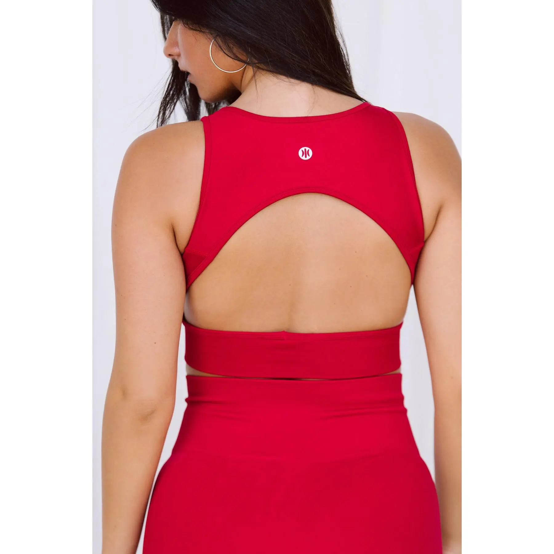 Astoria VELOCITY Seamless Sports Crop - Cherry