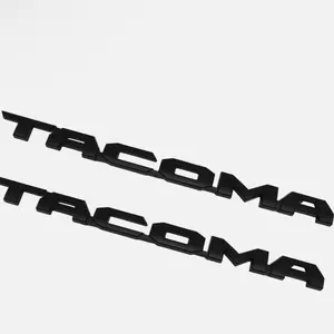 (2016-2023  ) TACOMA Pair Side Door Badge for Tacoma Emblem Nameplate Adhesive Decal 2016-2023
