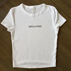Carl's a mess baby tee