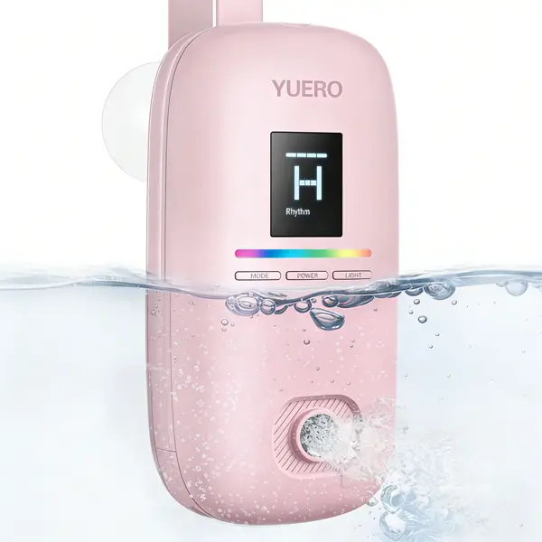 YUERO Bath Jets for Tub, Bath Jet or Bubble Mode,Family spa Mother's Day gift Cordless Waterproof Portable Bathtub Accessories with 3-Level Adjustable Speed, Bathtub Jets Massage for Home Spa, Travel Massage, Relaxing, Soothing Massager