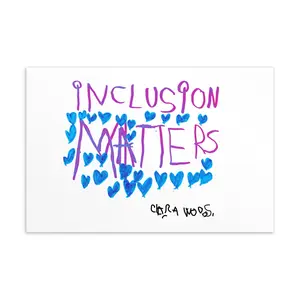 Inclusion Matters Postcard Clara Woods