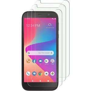 [3 Pack] for BLU View 2 / B130DL Tempered Glass Screen Protector, Anti-Scratch Ultra Clear 9H  0.26mm  Bubble Free