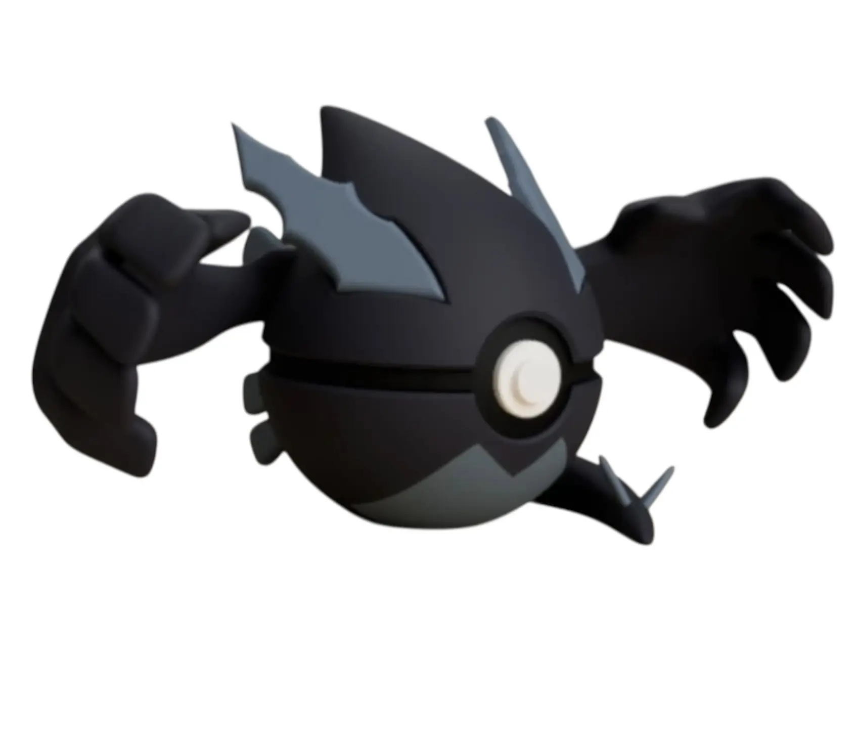 Shadow Lugia - Inspired 3D Printed Poke Ball Collectible