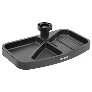 Under Desk Swivel Storage Tray