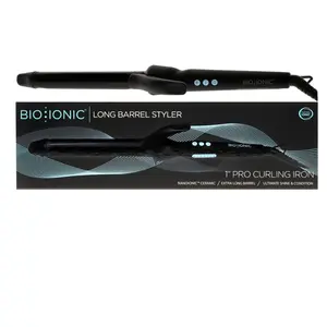 Bio Ionic Long Barrel Styler 1" Pro Curling Iron