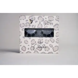 The Cougar Liza Adele Collection Eyelashes Extensions - Elegant Design, Lightweight and Flexible, Ideal for Makeup and Cosmetic Use