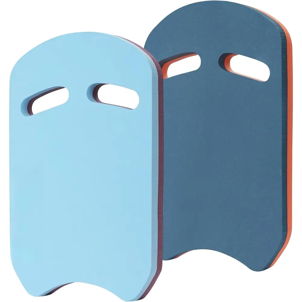 2-Pack Kickboards for Swimming Training, High-Buoyancy EVA Foam Aquatic Board with Handles for Adults & Kids, Beginner-Friendly Pool Safety Float, Aquatic Kickboards, Foam Float Kickboards