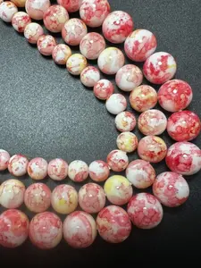 Murano Glass Beads for Jewelry Making, Loose Spacers 6mm-10mm, DIY Handmade Bracelet Necklace Accessories, All Seasons Craft Supply