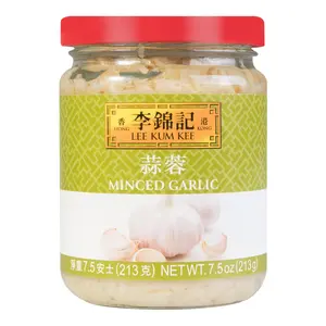 Lee Kum Kee Garlic Paste 213g - Authentic Hong Kong Style Minced Garlic for Cooking & Seasoning