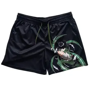 Rock Lee “Anime” Gym, Outdoor, Sport, Shorts