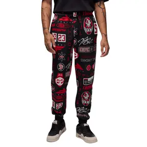 Air Jordan Essentials Printed Fleece Pants -  Men's Cotton Menswear